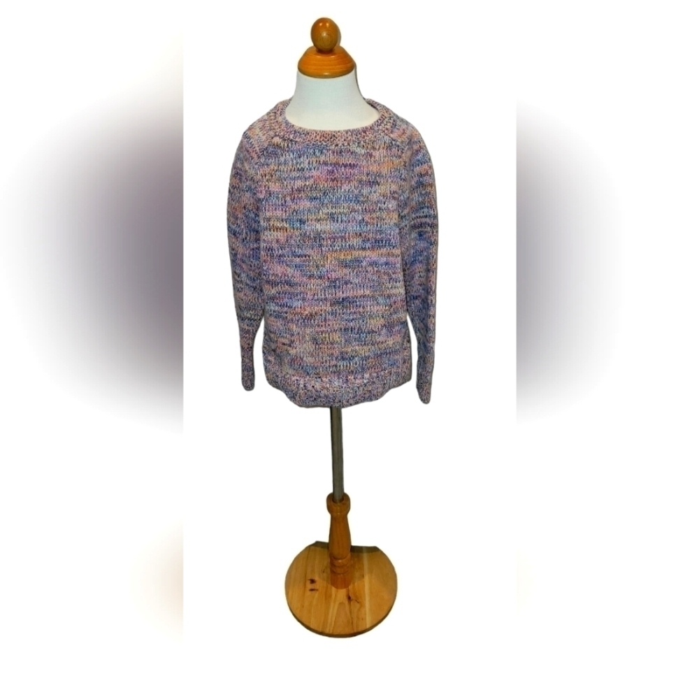 Gap Kids Multi Color High Low Woven Sweater